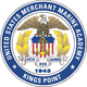 美国商船学院logo